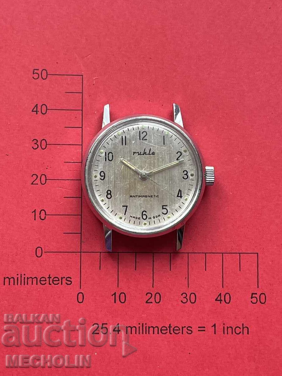 WATCH German movement RUHLA GDR - 6 WATCH German movement RUHLA GDR - 6