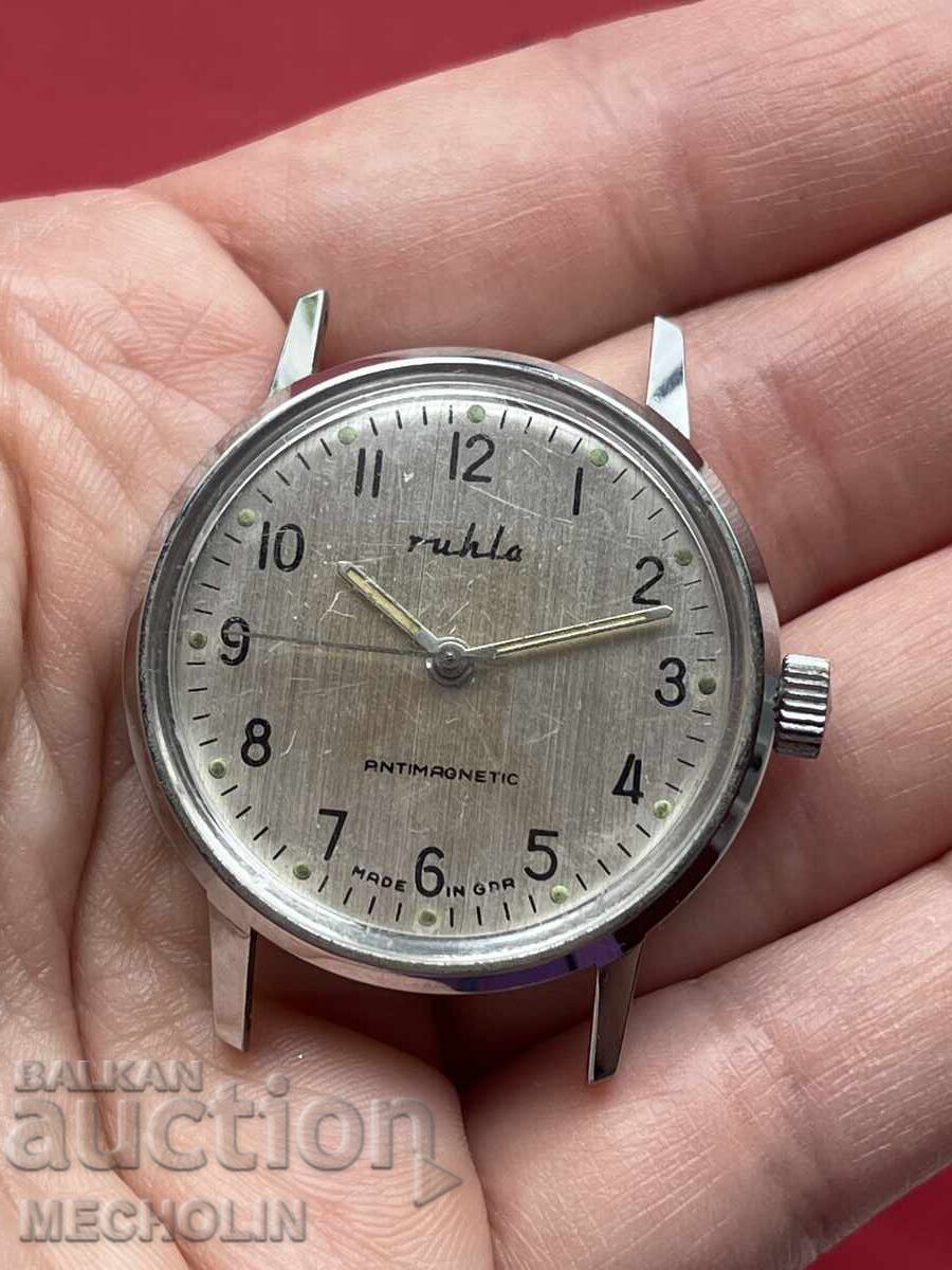 WATCH German movement RUHLA GDR - 7 WATCH German movement RUHLA GDR - 7