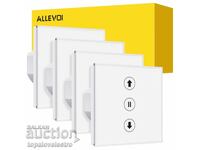 NOU! Comutator WiFi pentru jaluzele rulou, cu temporizator, 4 buc/set