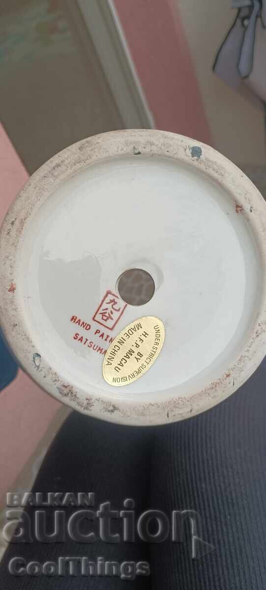 Large Satsuma vase - 7 Large Satsuma vase - 7