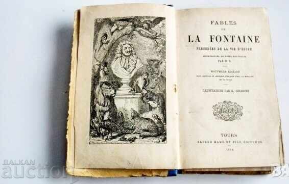 Licitație FABULE de La Fontaine, PRECEDATE DE VIAȚA LUI ESOP