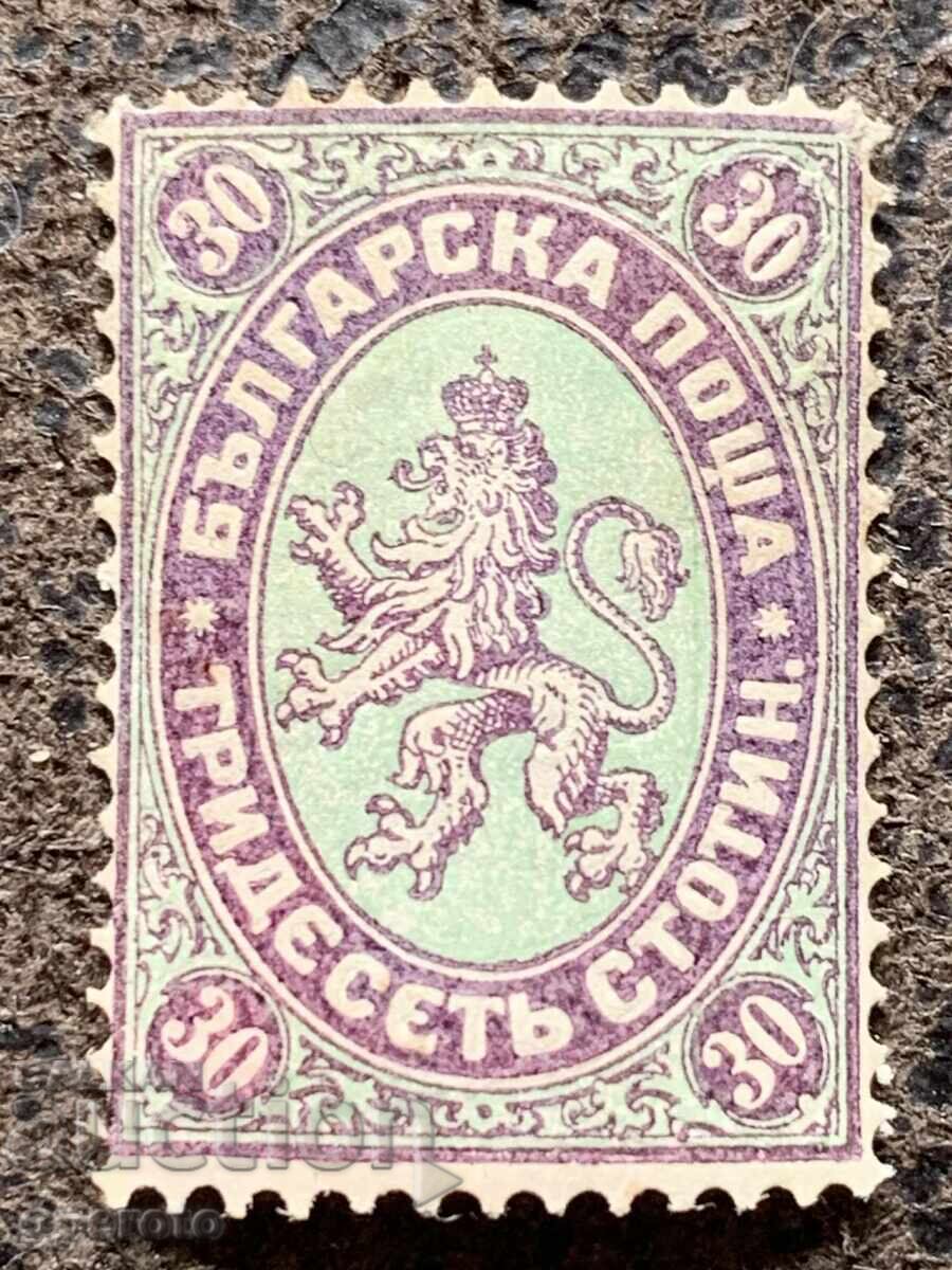 Large Lion stamps I (30 st.) - 1882 - Mint - 3 Large Lion stamps I (30 st.) - 1882 - Mint - 3