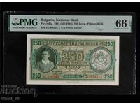 250 Leva 1943 PMG 66 EPQ