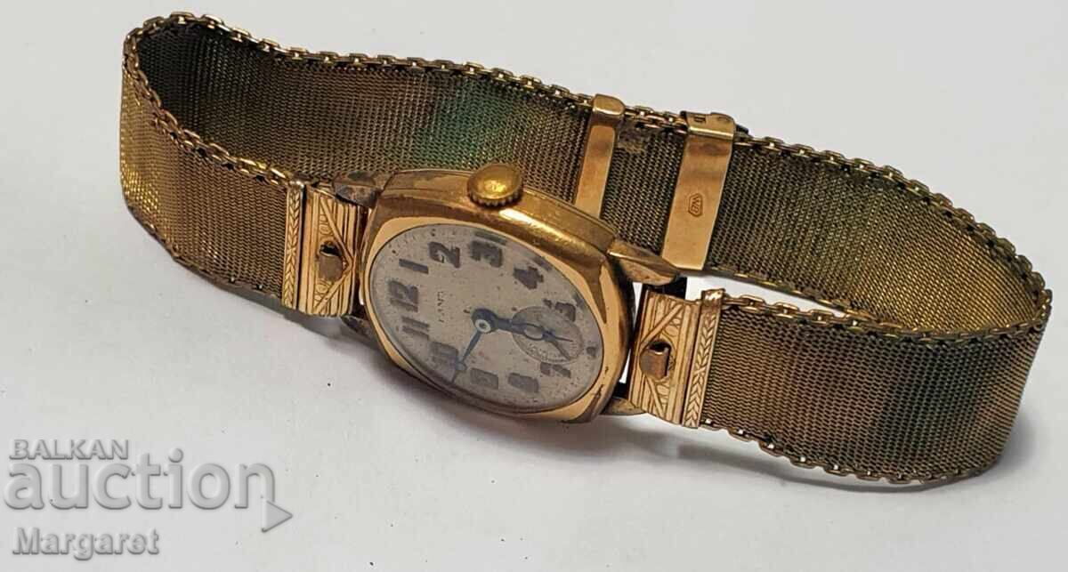 Gold-plated military watch, gold filled with price 330.00 BGN | € 168.73