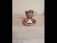 Beautiful IMPORT porcelain coffee cup