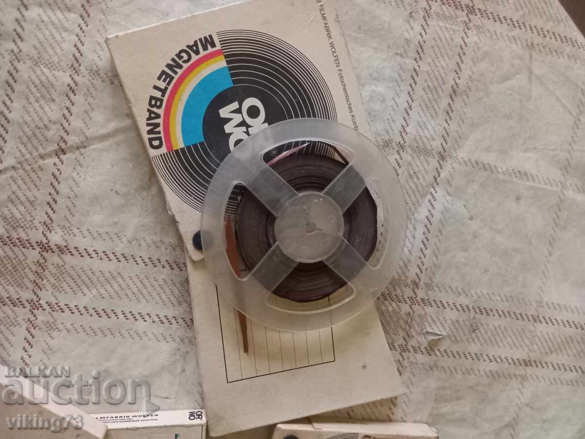 Μαγνητικές ταινίες ORWO, 4 τεμάχια με τιμή 15.00 BGN | € 7.67