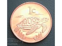 Tokelau. 1 cent 2017 UNC.