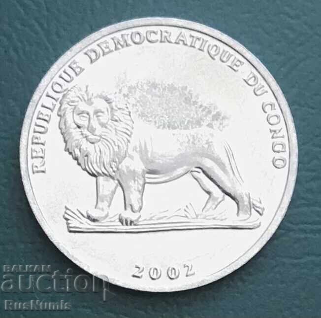 DR Congo. 25 Centimes 2002 DR Congo. 25 Centimes 2002
