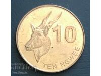 Замбия. 10 нгве 2012 г. UNC.