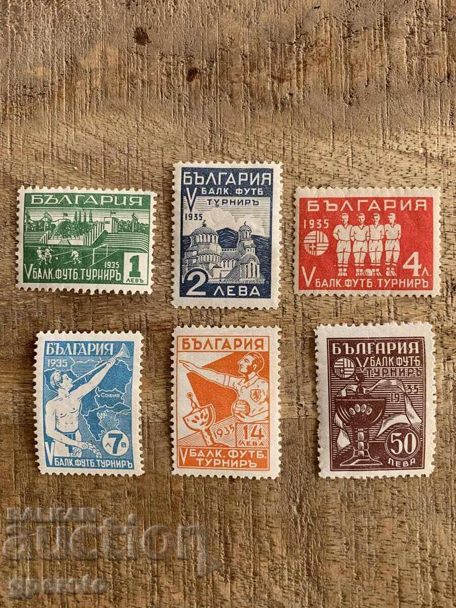 1935g - V Turneu Balcanic de Fotbal - Serie Curată cu preț 249.00 BGN | € 127.31