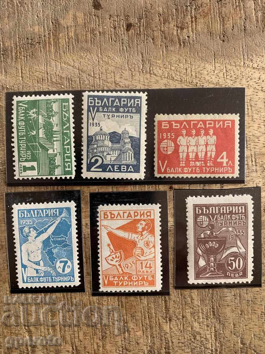 1935g - V Turneu Balcanic de Fotbal - Serie Curată