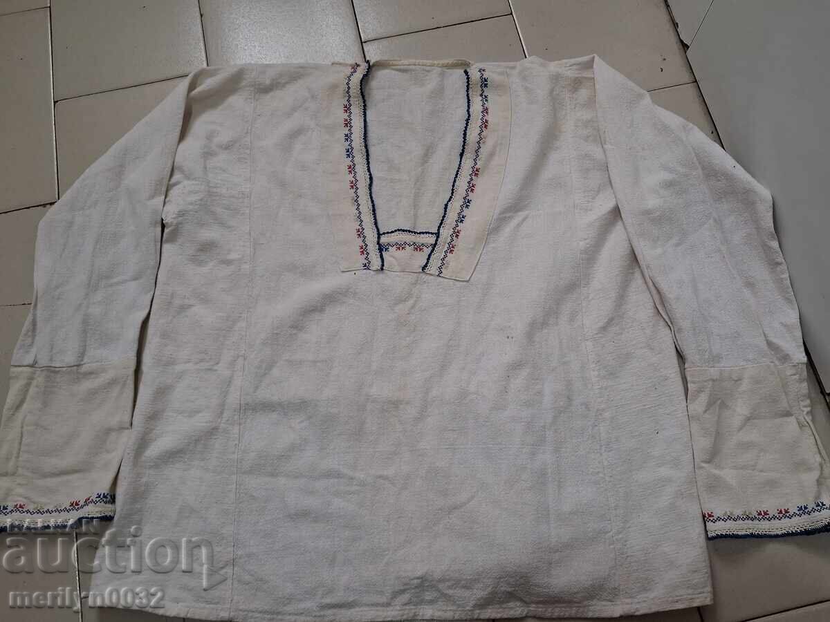 Ανδρικό πουκάμισο από κοστούμι, σεζέ, τσενάρ