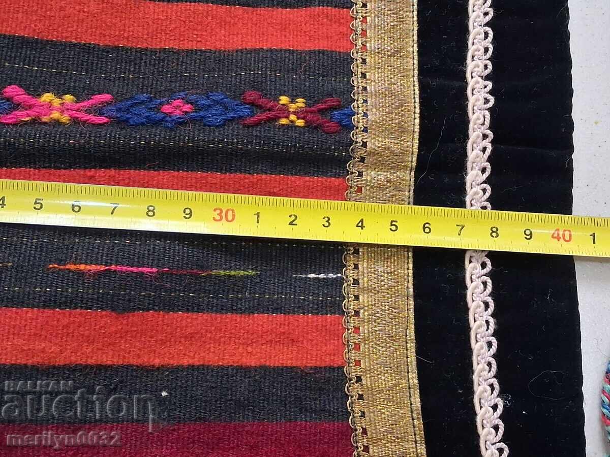 Old apron tinsel embroidery, costume, cloth - 5 Old apron tinsel embroidery, costume, cloth - 5