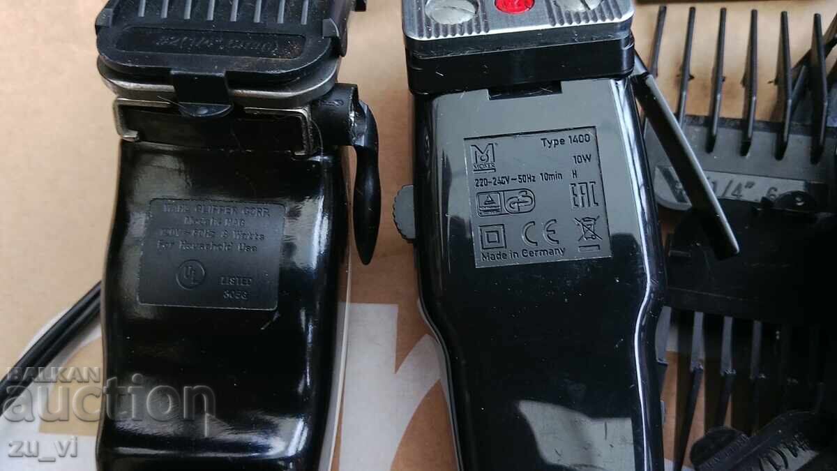 Auction  Wahl, Moser, Remington for Hair Cutting