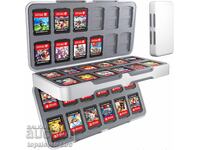 NOU! Cutie de jocuri pentru Nintendo Switch/OLED, 48 sloturi