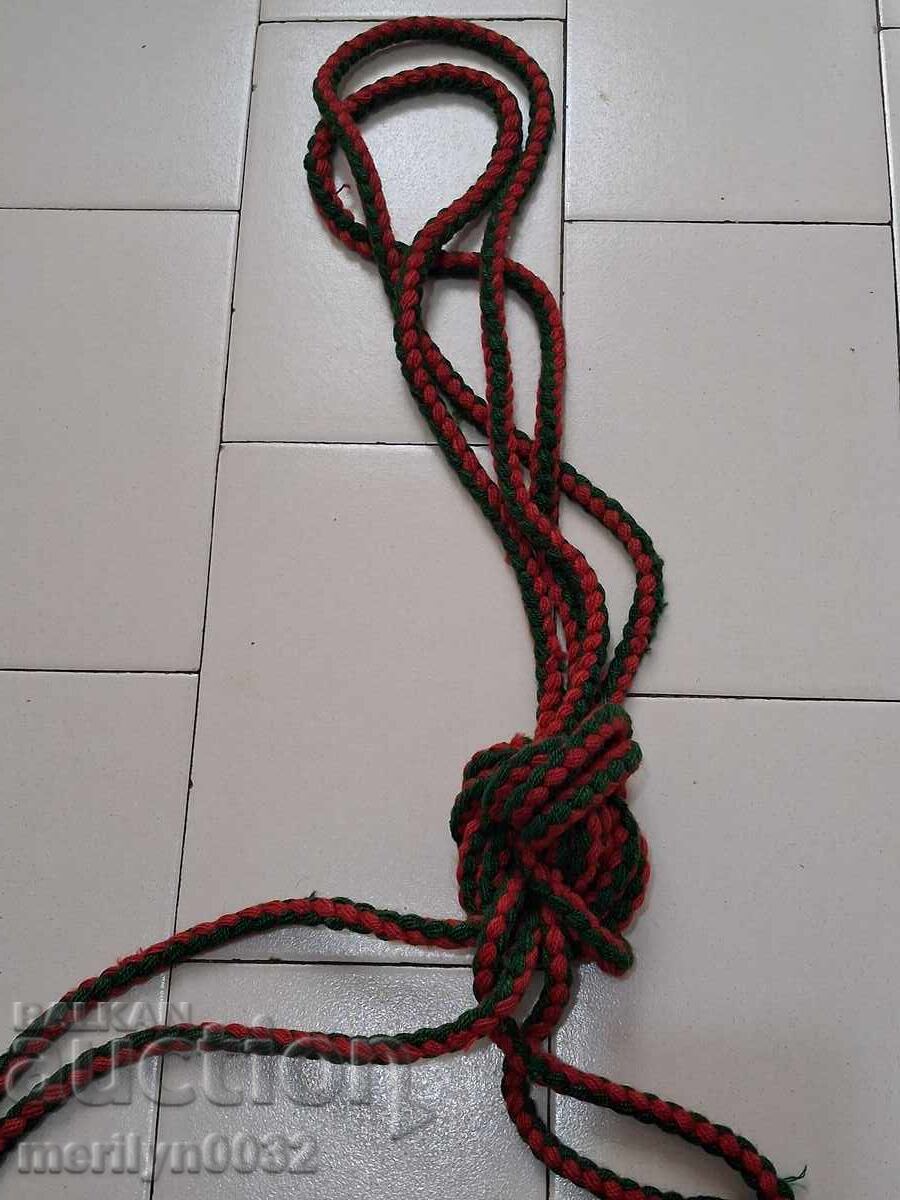 Old hand-woven baby cradle, bochcha, embroidery, rug - 5