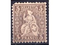 Switzerland 1862 "Seated Helvetia" - Classic, MLH