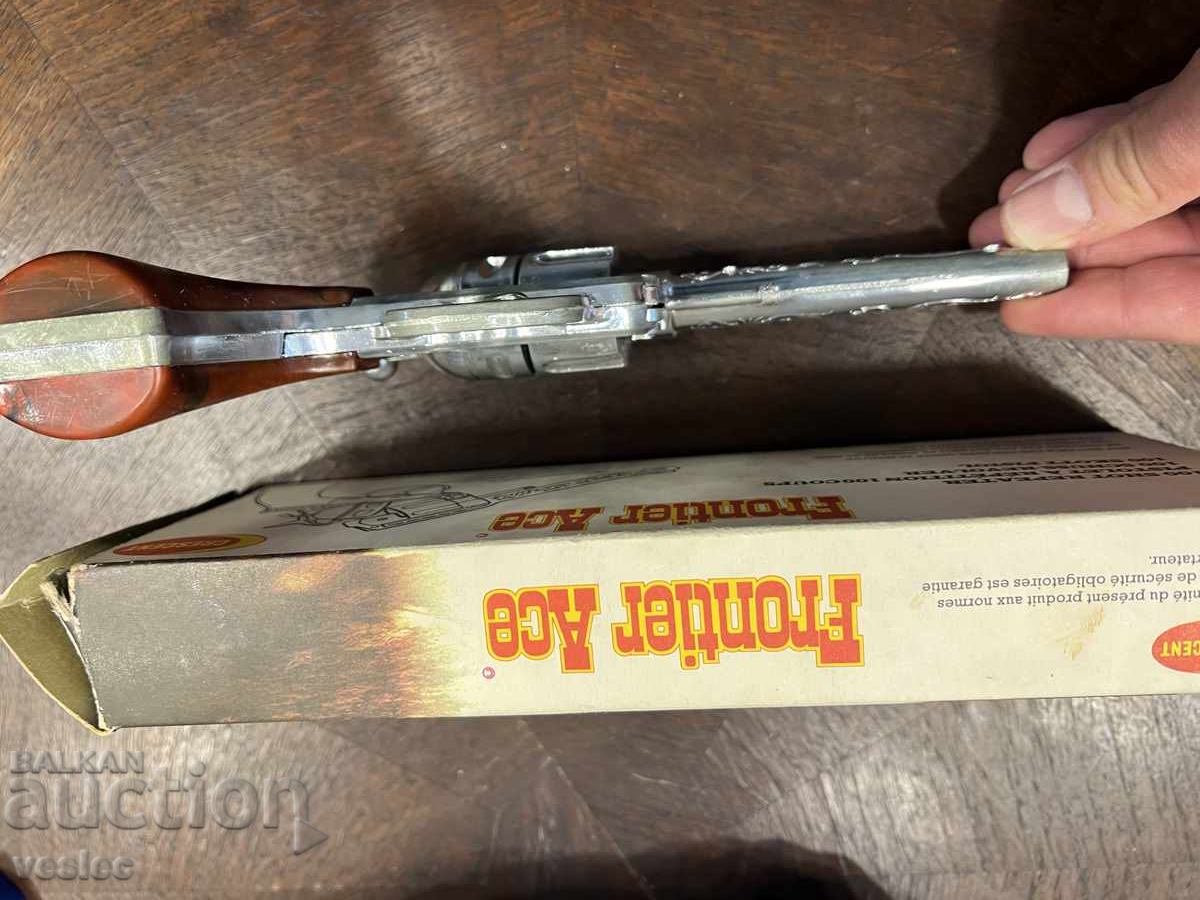 Παλιό Παιχνίδι Capsen Capsule Πιστόλι με Ταινίες και Κουτί - 7