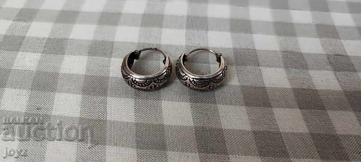 СРЕБЪРНИ ОБЕЦИ  2.25 ГРАМА / ПРОБА 925 с цена € 12.00 | 23.47 лв.