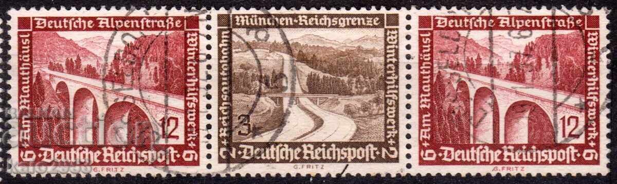 Germany Reich - 1936 - Modern Buildings - 3-Kopeck from Card - ZD, Stamp