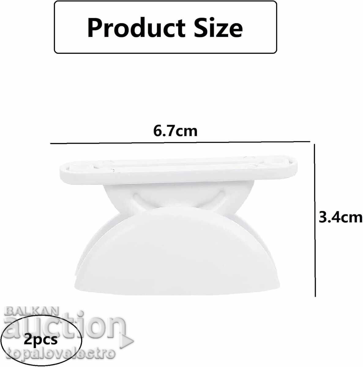 ΚΑΙΝΟΥΡΓΙΑ! Πλαστικοί στοπ πόρτας για τροχόσπιτα, κάμπινγκ, 2τμχ με τιμή 6.00 BGN | € 3.07