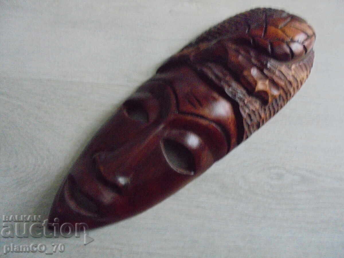 №8313 Old wooden mask / panel - handmade with price 45.00 BGN | € 23.01 №8313 Old wooden mask / panel - handmade with price 45.00 BGN | € 23.01