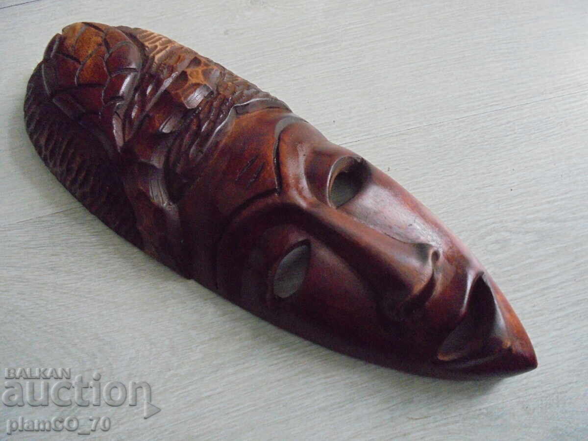 Auction №8313 Old wooden mask / panel - handmade Auction №8313 Old wooden mask / panel - handmade