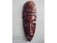 №*8313 Mască veche din lemn / panou – lucrate manual