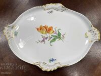 Platou din porțelan Meissen Dresda 46cm