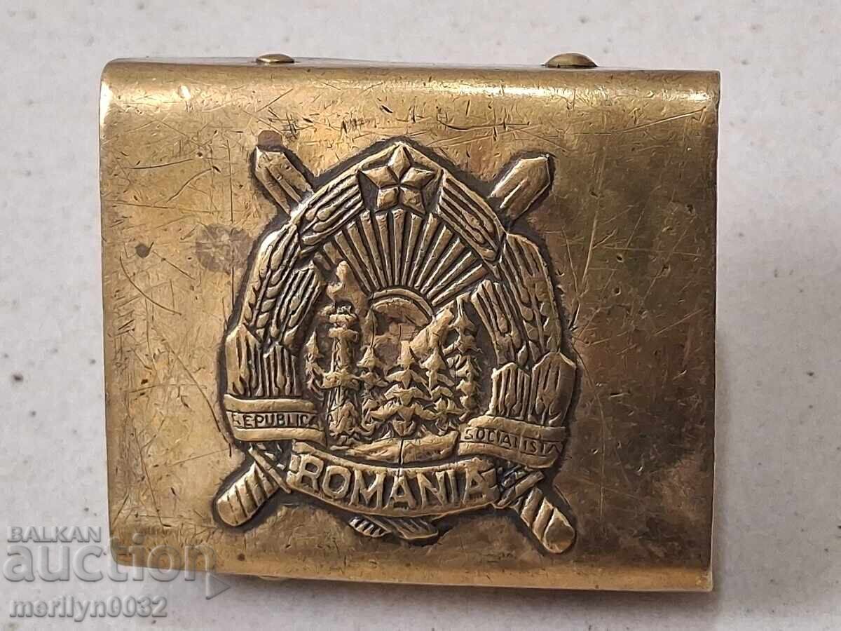 Σοσιαλιστικό ρεύμα για στρατιωτική ζώνη στρατιωτική πόρπη Ρουμανία