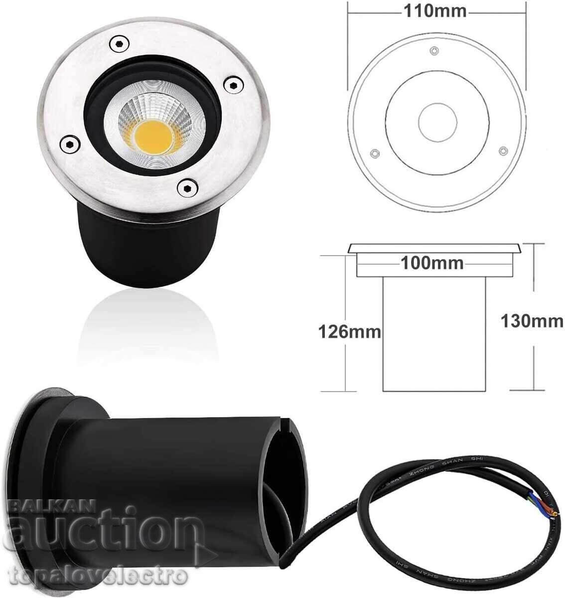 Δημοπρασία ΚΑΙΝΟΥΡΓΙΑ! Σετ 3 τμχ. Ενσωματωμένα LED Φωτιστικά Δαπέδου GU10, 3W Δημοπρασία ΚΑΙΝΟΥΡΓΙΑ! Σετ 3 τμχ. Ενσωματωμένα LED Φωτιστικά Δαπέδου GU10, 3W