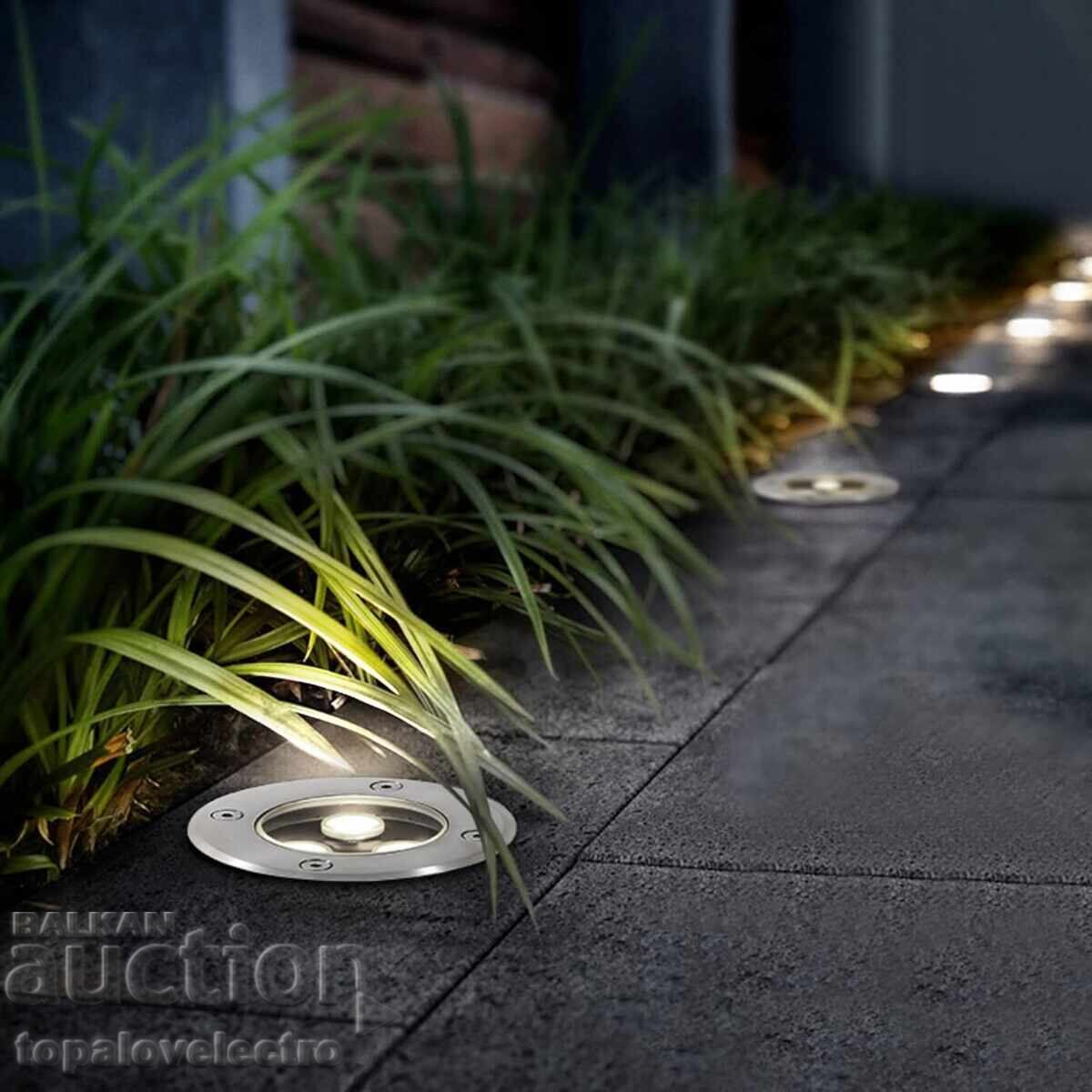 ΚΑΙΝΟΥΡΓΙΑ! Σετ 3 τμχ. Ενσωματωμένα LED Φωτιστικά Δαπέδου GU10, 3W - 5 ΚΑΙΝΟΥΡΓΙΑ! Σετ 3 τμχ. Ενσωματωμένα LED Φωτιστικά Δαπέδου GU10, 3W - 5