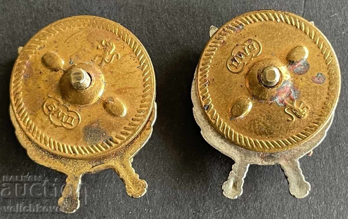 41909 Bulgaria două miniaturi ordinul Pentru Curaj prima și a doua cu preț 200.00 BGN | € 102.26