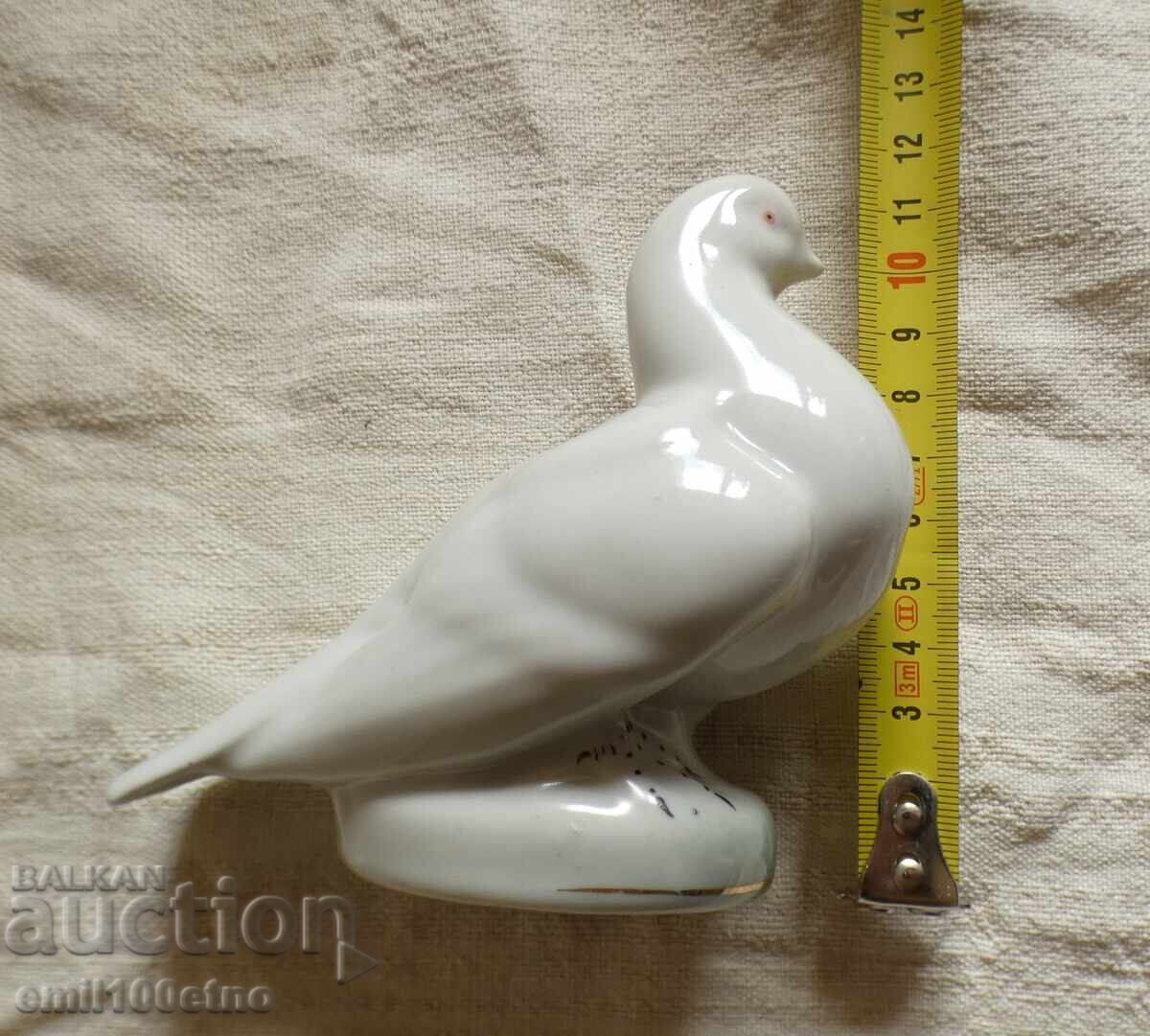 Φιγούρα Περιστέρι παλιά βουλγάρικη πορσελάνη - 7