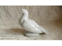 Figurină Porumbel porțelan bulgăresc vechi