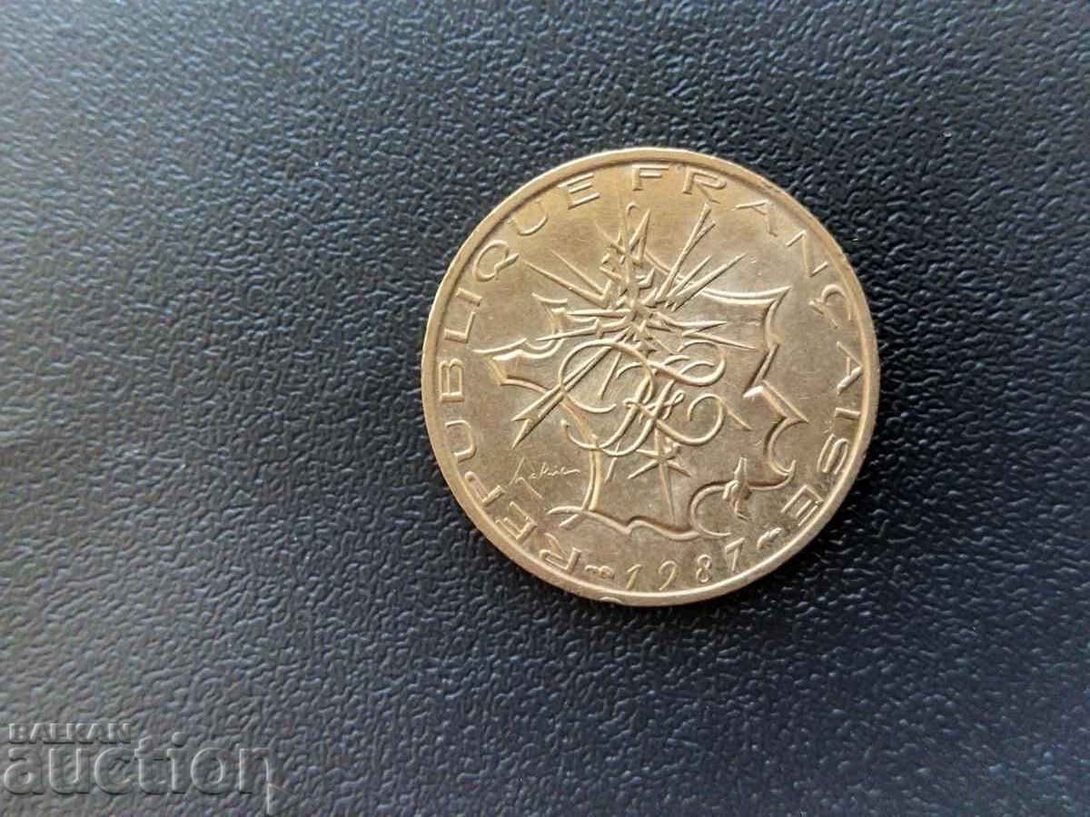 Δημοπρασία Γαλλία Κέρμα 10 φράγκων από το 1987 θέση "Β" ΣΠΑΝΙΟ Δημοπρασία Γαλλία Κέρμα 10 φράγκων από το 1987 θέση "Β" ΣΠΑΝΙΟ