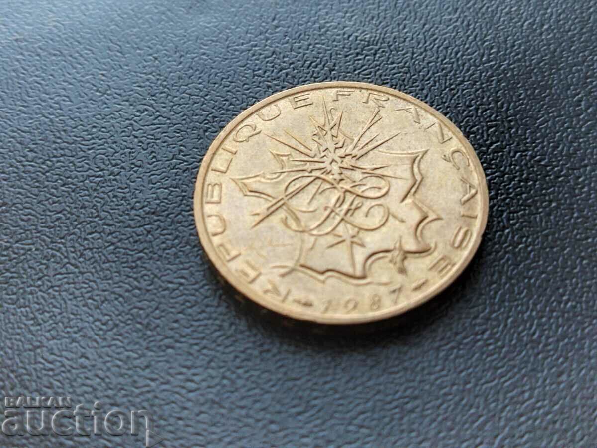 Παράδοση Γαλλία Κέρμα 10 φράγκων από το 1987 θέση "Β" ΣΠΑΝΙΟ Παράδοση Γαλλία Κέρμα 10 φράγκων από το 1987 θέση "Β" ΣΠΑΝΙΟ