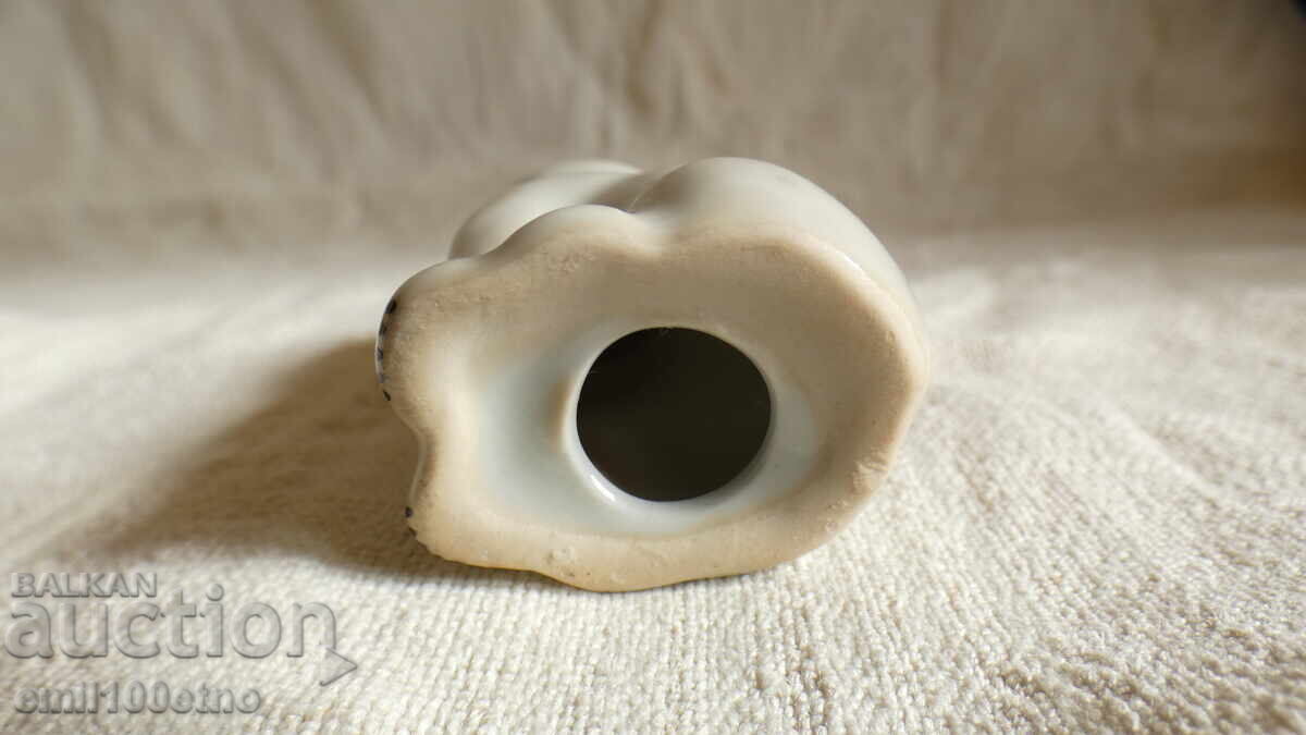 Μικρή φιγούρα Γατάκι παλαιού βουλγαρικού πορσελάνης - 6