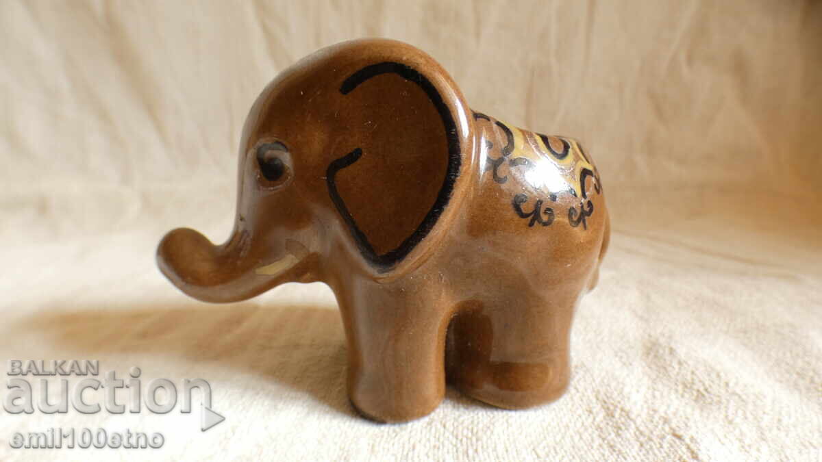 Elephant Figure Toothpick Holder Old Bulgarian Porcelain with price 9.00 BGN | € 4.60 Elephant Figure Toothpick Holder Old Bulgarian Porcelain with price 9.00 BGN | € 4.60