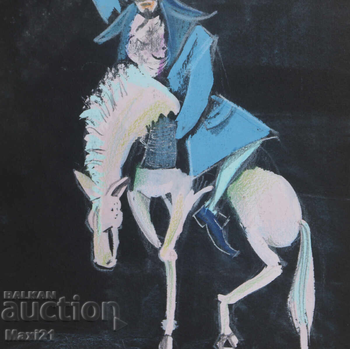 Έργο γκουάς σκηνογραφία βαρόνος Μυνχάουζεν - 5