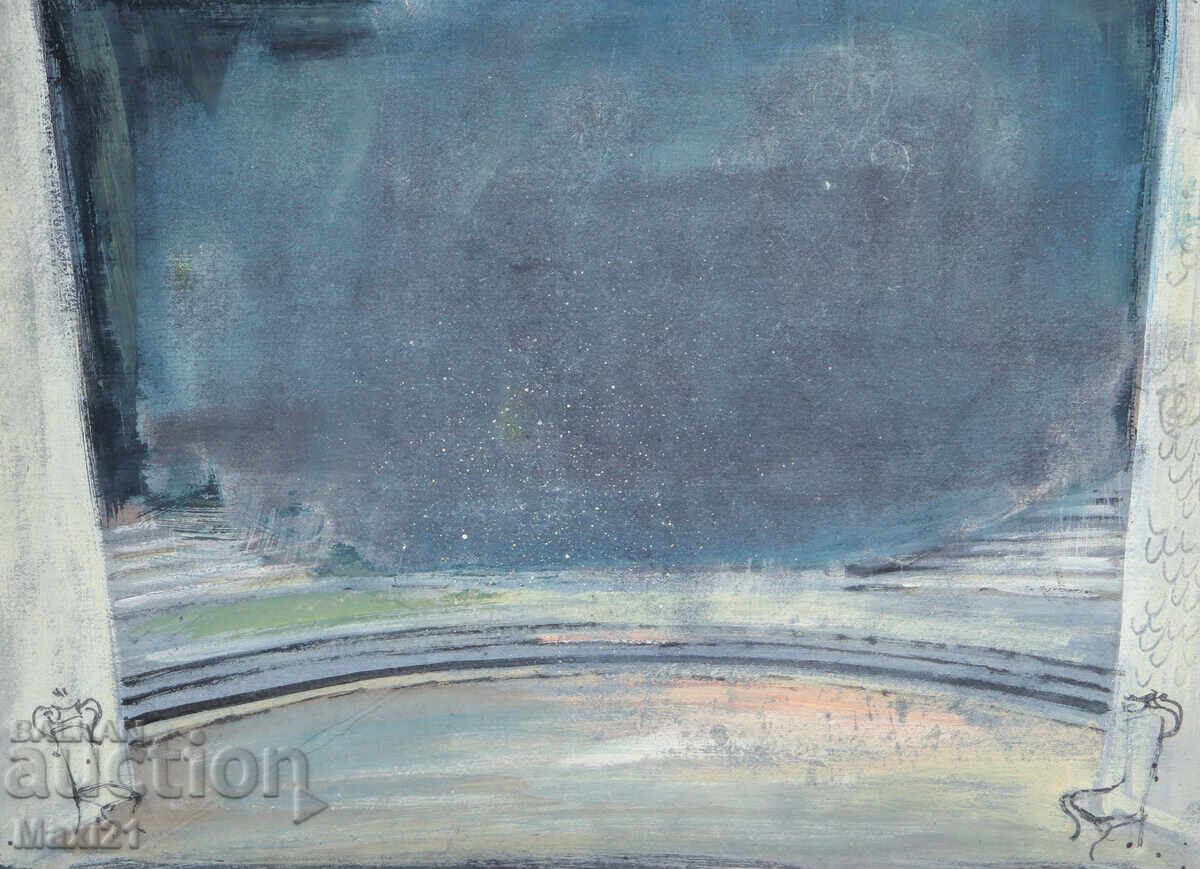 Licitație Tablou guaș scenografie decor