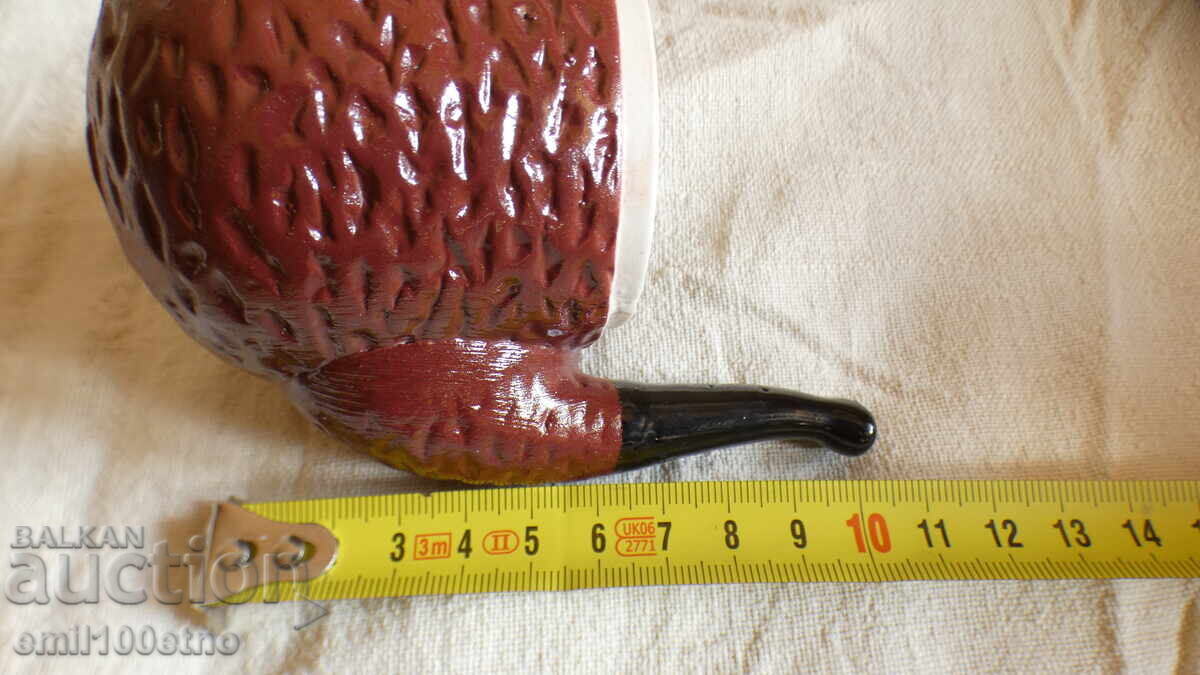 Ceașcă în formă de Pipă porțelan bulgăresc vechi Kitka Novi Pazar - 7 Ceașcă în formă de Pipă porțelan bulgăresc vechi Kitka Novi Pazar - 7
