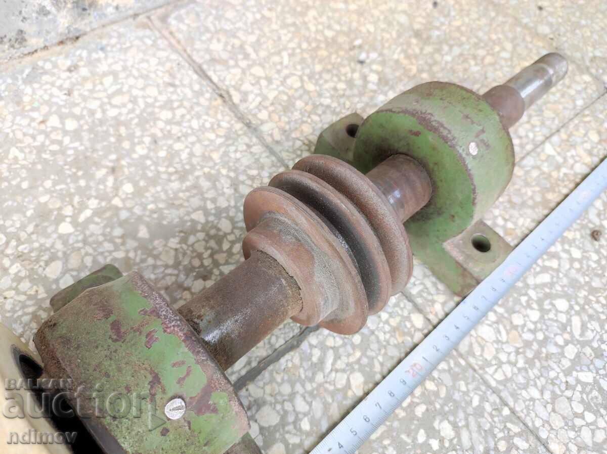 Shaft with washer for belt grinder Grinder Sanding machine Circular saw - 5