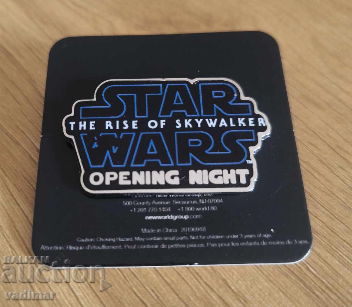 INSIGNĂ Rară de Colecție STAR WARS INSIGNĂ Rară de Colecție STAR WARS