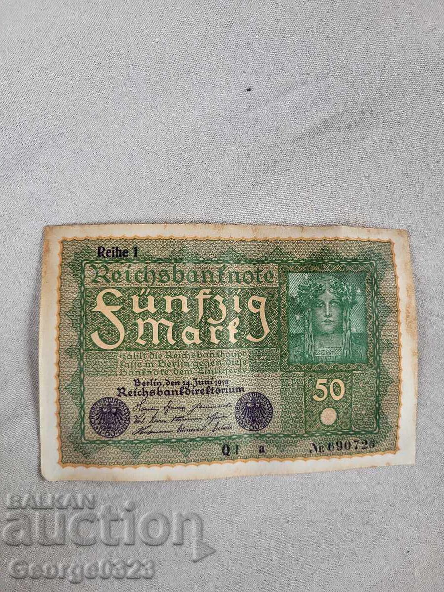 Germania 1919 50 mărci Germania 1919 50 mărci