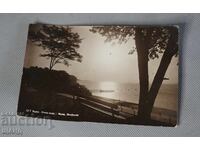 1935 Postcard Photo Varna Moonlight Night Paskov