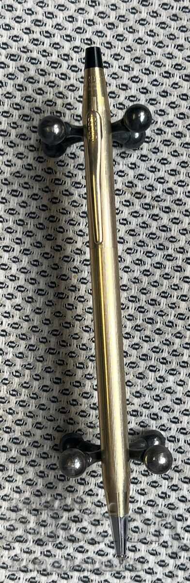 Auction  CROSS IRELAND 10 KT ROLLED GOLD Ballpoint Pens