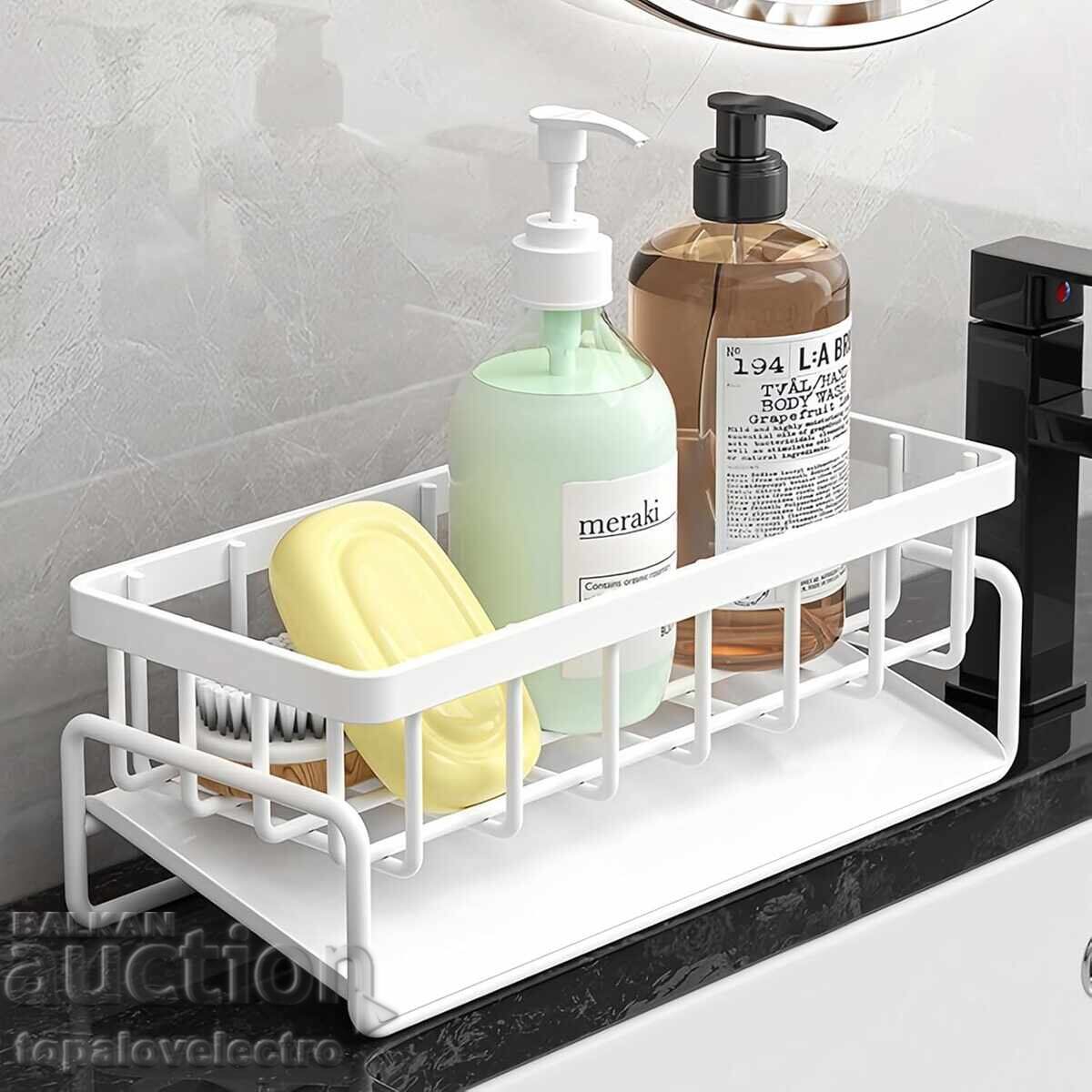 ΚΑΙΝΟΥΡΙΟ! Οργανωτής κουζίνας για νεροχύτη – με στραγγιστήρι και γάντζους - 5 ΚΑΙΝΟΥΡΙΟ! Οργανωτής κουζίνας για νεροχύτη – με στραγγιστήρι και γάντζους - 5