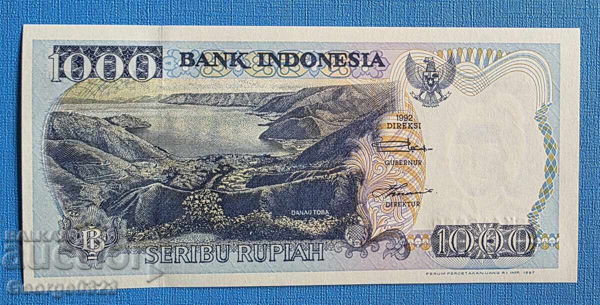 Ινδονησία 1992 1000 ρουπίες UNC Νέα