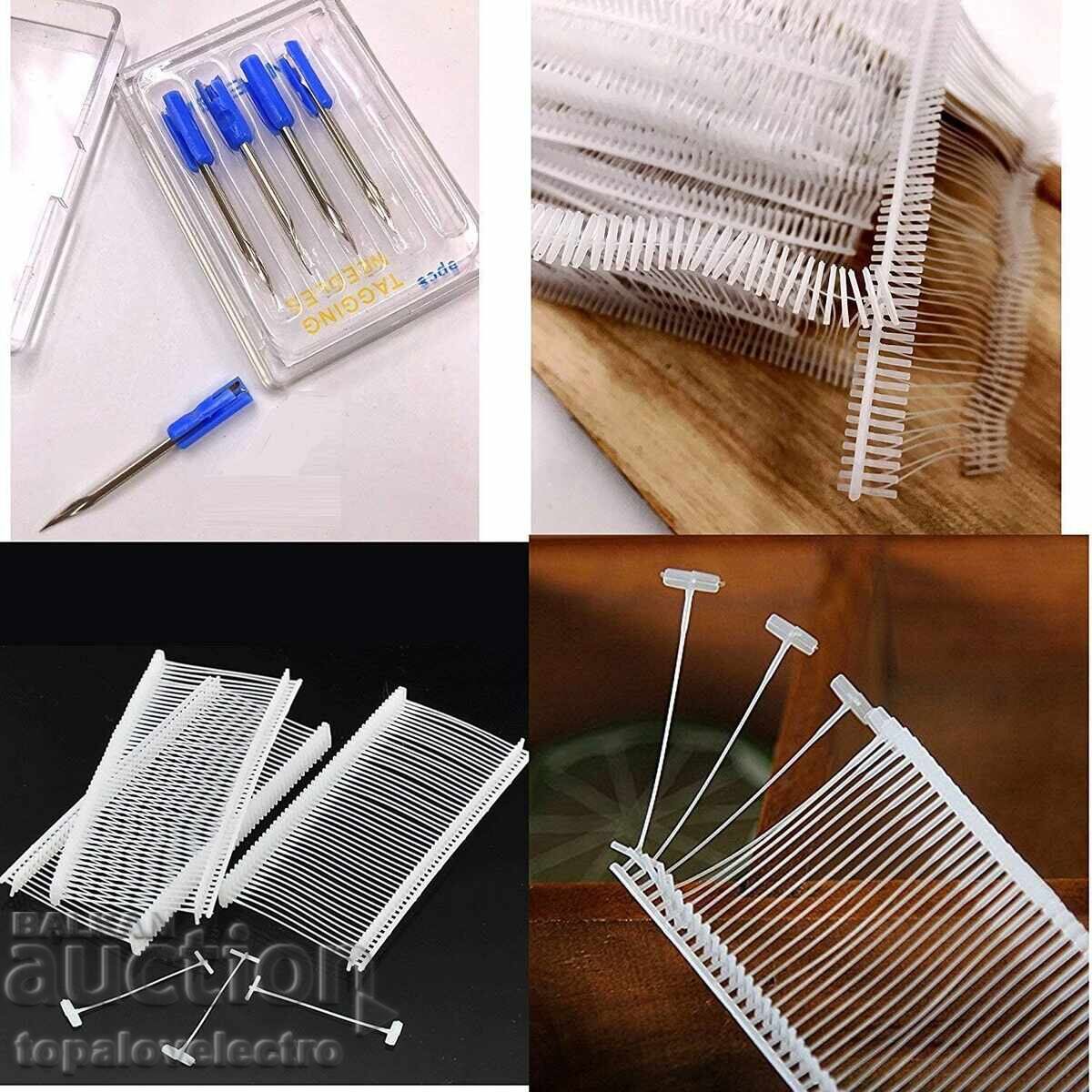 NOU! Pistol de marcat pentru etichete cu ace și 1000 de plastic - 6